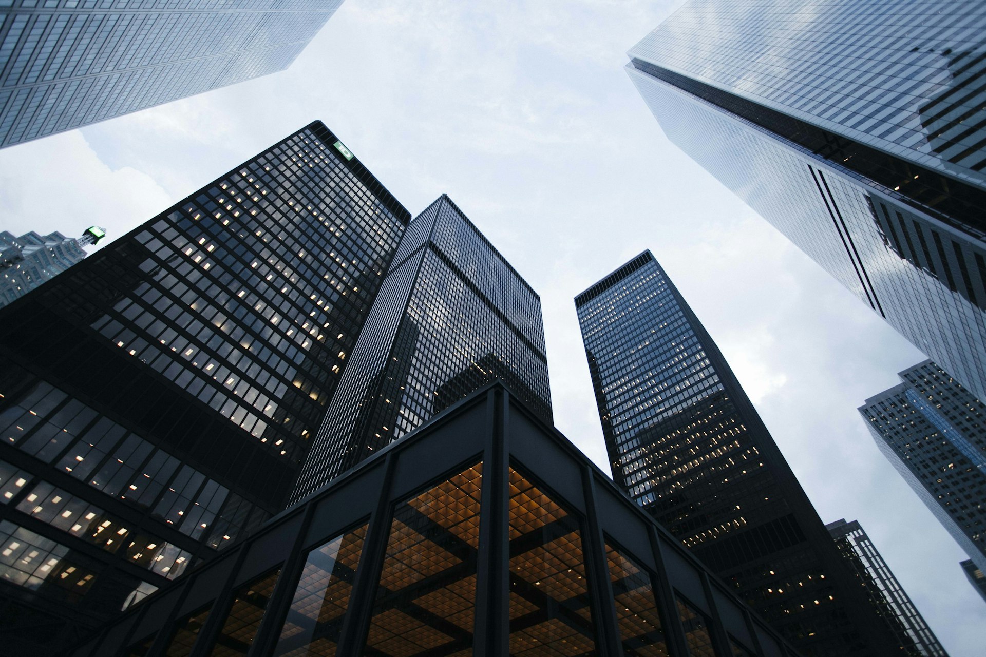 Commercial skyline and construction future