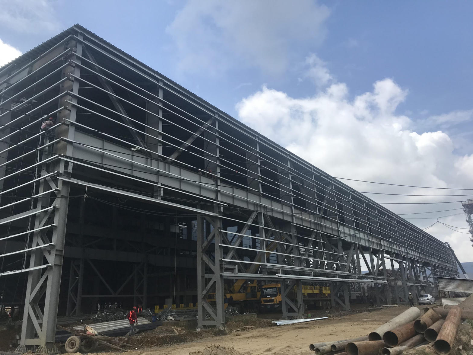 Building construction works